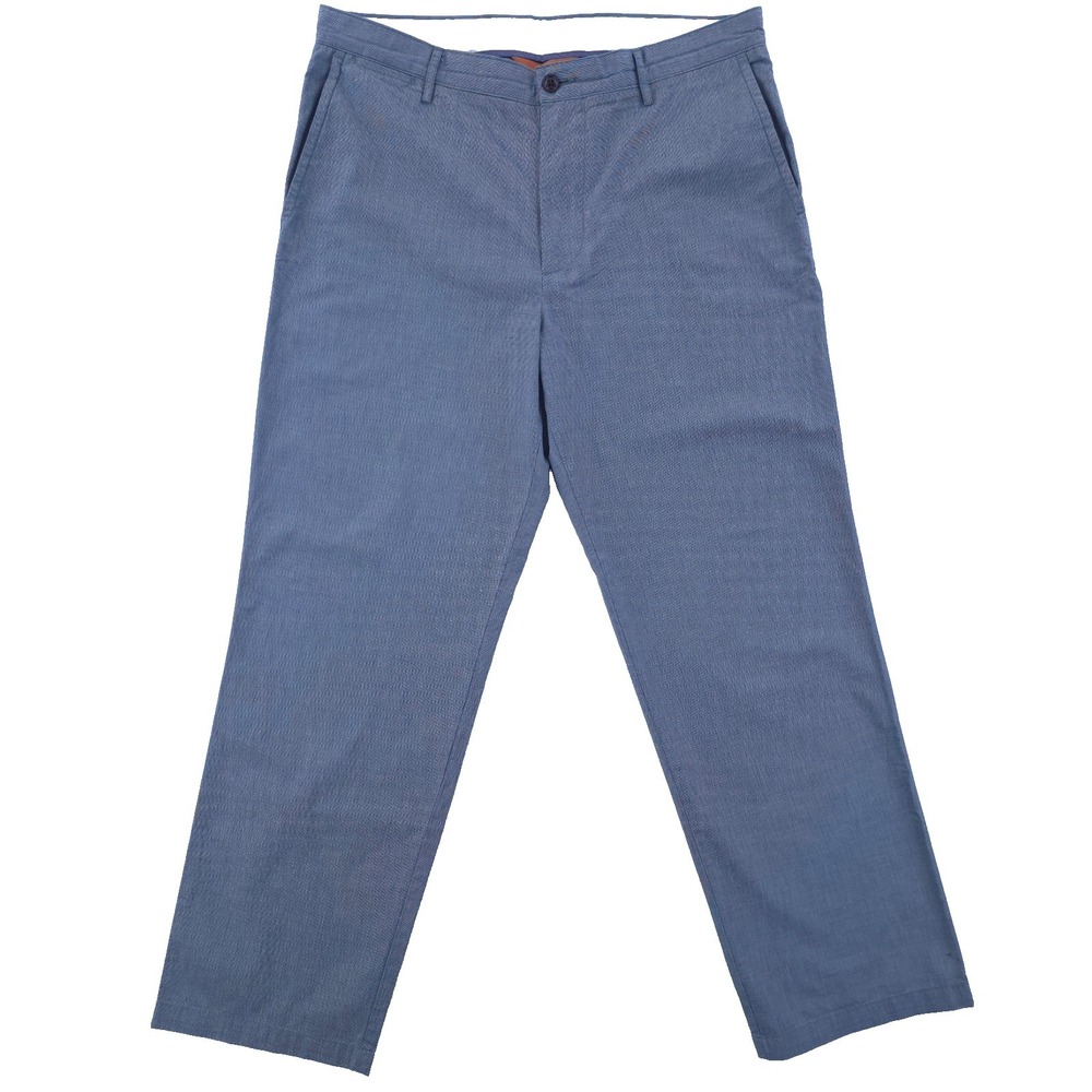 Dockers Mens Pants Pacific Collection Field Khaki 36x32 Blue Grey Straight Fit